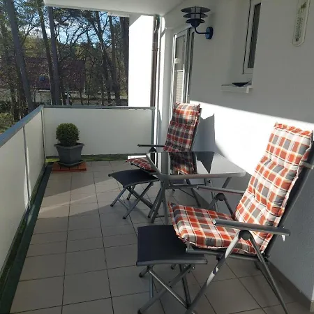 아파트 Ferienwohnung Strandvogel 3 Mit Balkon