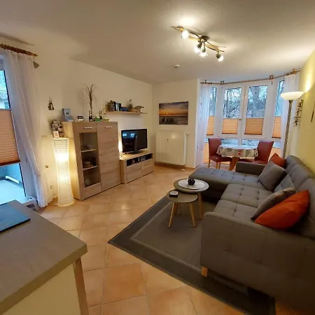 Ferienwohnung Strandvogel 3 Mit Balkon 아파트 바베
