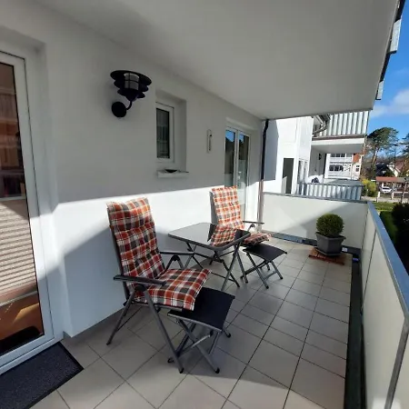 아파트 Ferienwohnung Strandvogel 3 Mit Balkon